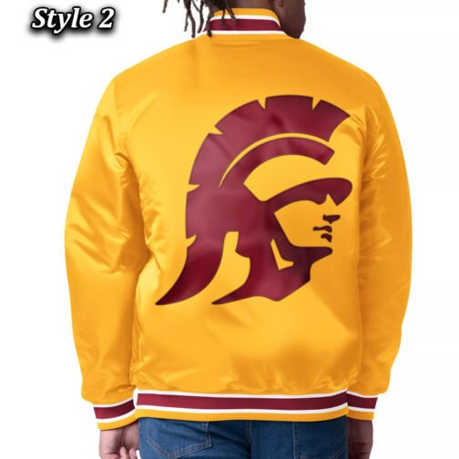 USC Trojans G-III Satin Jacket - Image 4