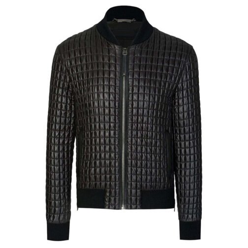 Usher Quilted Leather Jacket