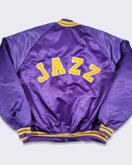 90’s Utah Jazz Purple Jacket