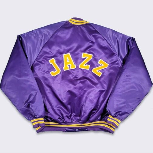 90’s Utah Jazz Purple Jacket