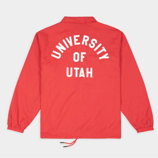 Utah Utes Interlocked UU Vintage Coaches Jacket - Image 2