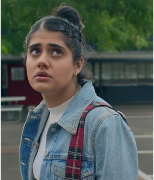 Heartbreak High Ayesha Madon Blue Denim Jacket - Image 8