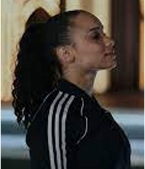 Sisi Stringer Vampire Academy Track Black Jacket - Image 7