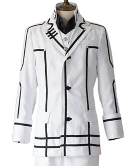 Boy Night Vampire Knight Cotton White Jacket