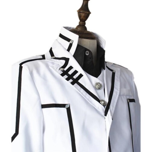 Boy Night Vampire Knight Cotton White Jacket - Image 5