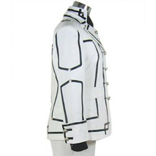 Boy Night Vampire Knight Cotton White Jacket - Image 4