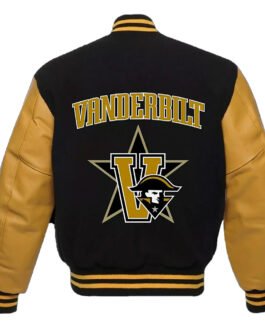 Vanderbilt University Black Letterman Jacket