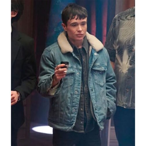 The Umbrella Academy Ellen Page Denim Jacket - Image 2