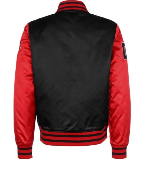 Varsity FUBU College Satin Jacket - Image 8