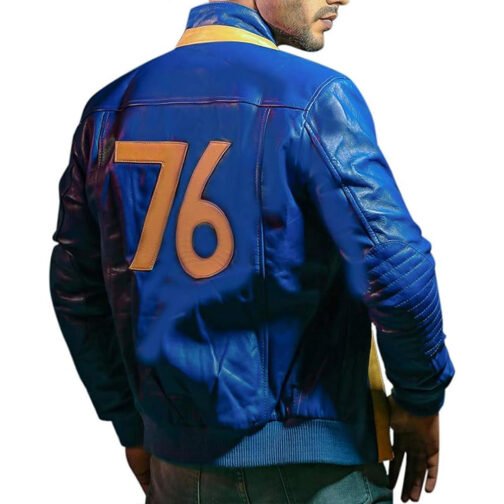 Vault Dweller Fallout 76 Leather Jacket - Image 2