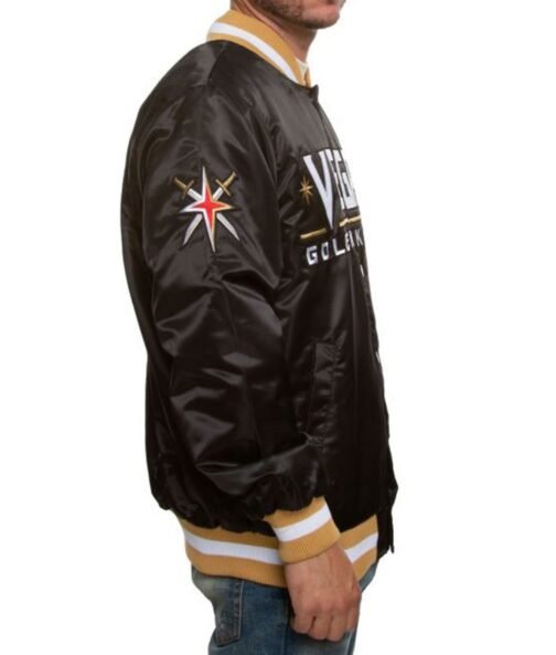 Vegas Golden Knights Satin Jacket - Image 15