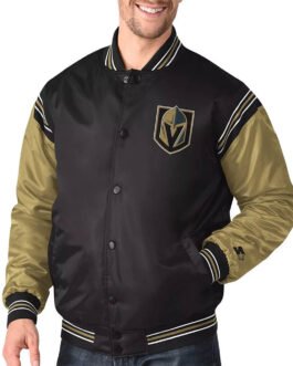 Black/Gold Vegas Golden Knights Enforcer Jacket