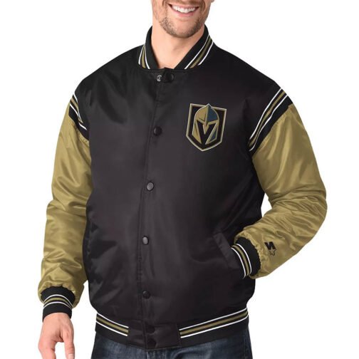 Black/Gold Vegas Golden Knights Enforcer Jacket