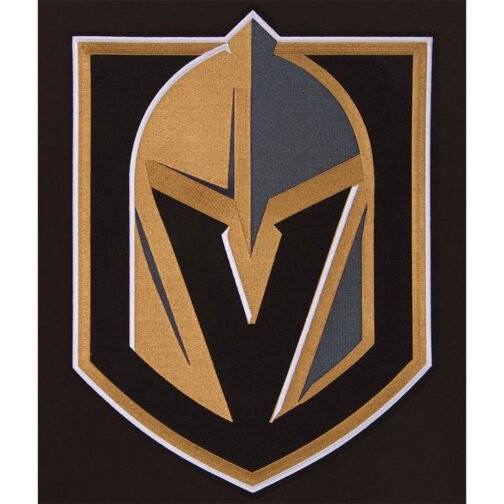 Vegas Golden Knights Varsity Black and White Jacket - Image 3