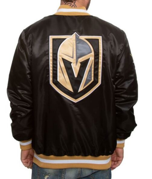 Vegas Golden Knights Satin Jacket - Image 4