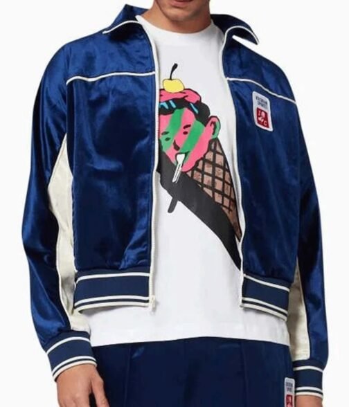 BBC Icecream Velour Track Jacket - Image 5