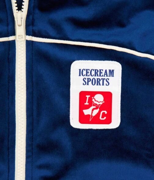 BBC Icecream Velour Track Jacket - Image 7