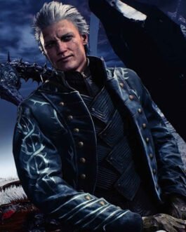 Devil May Cry 5 Vergil Trench Leather Coat