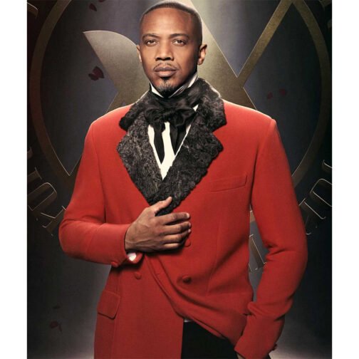 J. August Richards Vampire Academy Velvet Red Coat