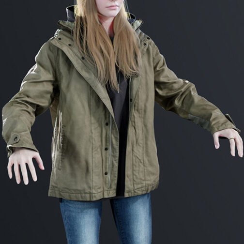 Rose Resident Evil Village Jacket - Image 4