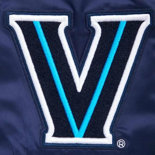 Villanova University Classic Rib Satin Jacket - Image 6
