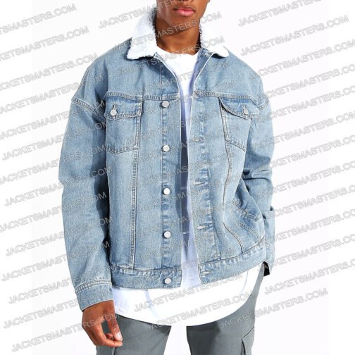 Tom Bacon I Used to Be Famous Denim Blue Jacket