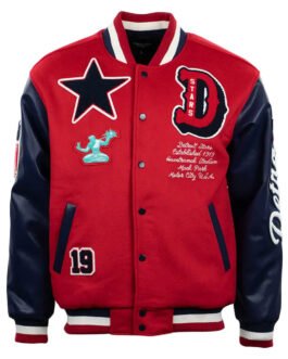 Detroit Stars Vintage Varsity Wool/Leather Jacket