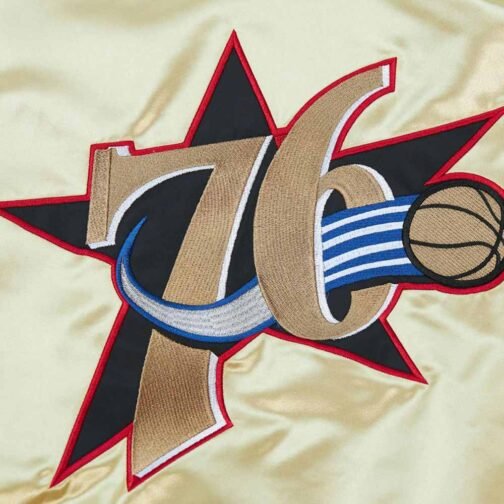 Philadelphia 76ers Vintage Logo Team OG 2.0 Jacket - Image 4