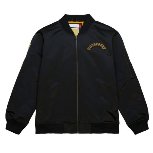 Pittsburgh Pirates Vintage Logo Lightweight Satin Jacket