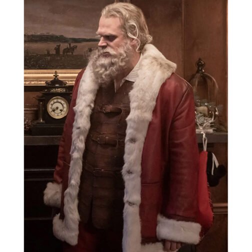 David Harbour Violent Night Coat - Image 7