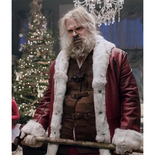 David Harbour Violent Night Coat - Image 2