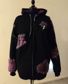 Virgil Sanders Fleece Black Hoodie