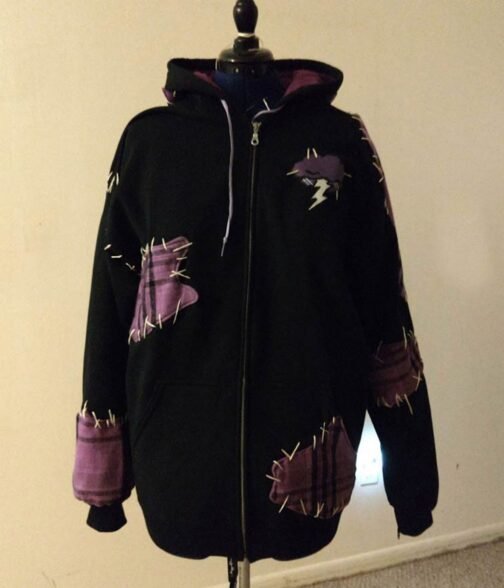 Virgil Sanders Fleece Black Hoodie