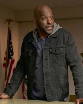 Virgin River Colin Lawrence Black Denim Jacket