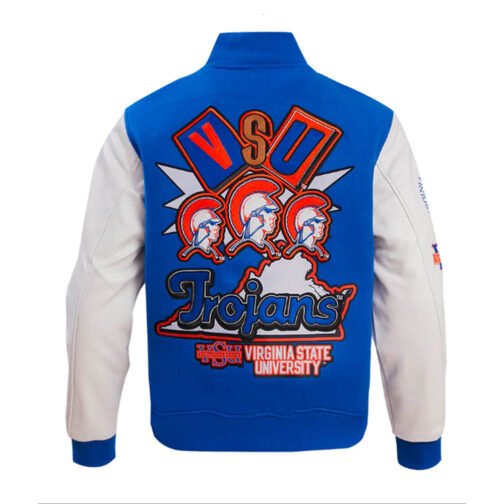 Homecoming Virginia State University Varsity Jacket - Image 2