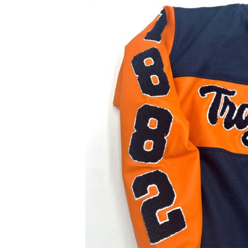 Virginia State University Ole Skool Letterman Jacket - Image 3