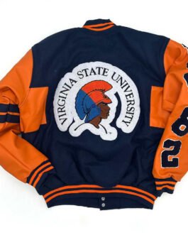 Virginia State University Ole Skool Letterman Jacket