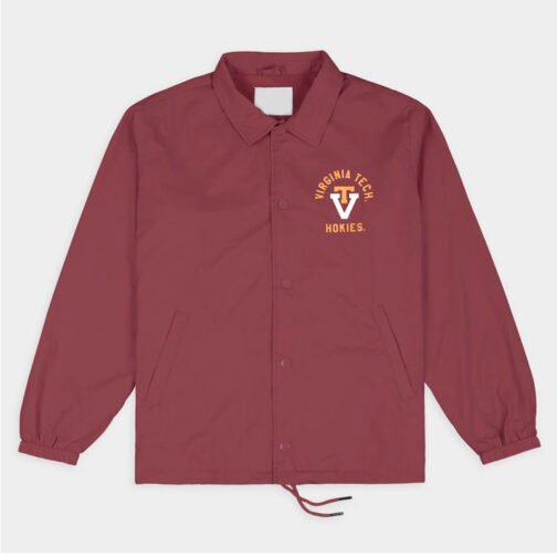 Virginia Tech Hokies Vintage VT Coaches Jacket