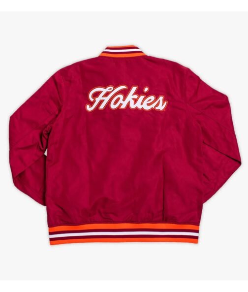 Virginia Tech Hokies Script Bomber Jacket - Image 2