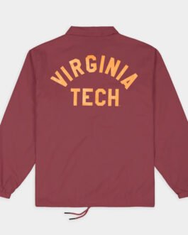 Virginia Tech Hokies Vintage VT Coaches Jacket