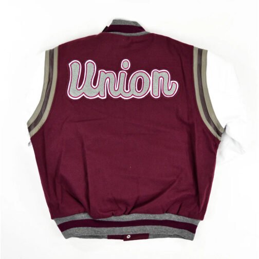 Virginia Union University Motto 3.0 Varsity Jacket - Image 2