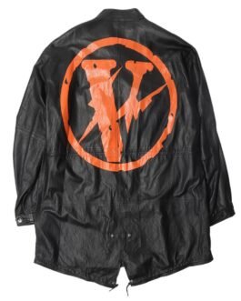 Friends Vlone Leather Coat
