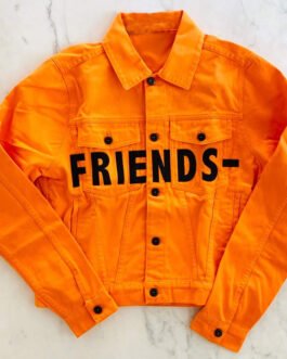 Black Vlone Friends Denim Jacket