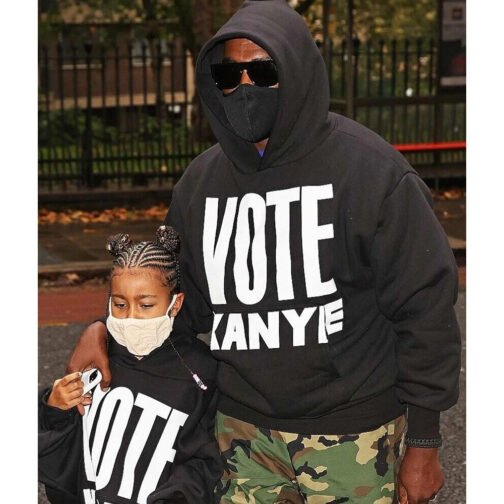 Kanye West Vote Hoodie - Image 2