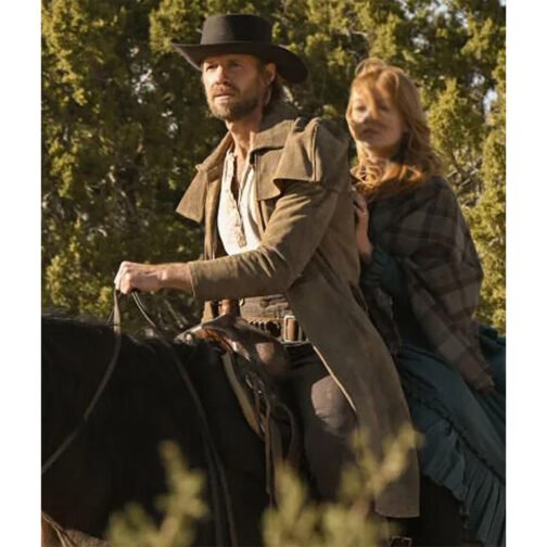 Walker Independence Matt Barr Suede Brown Coat - Image 4