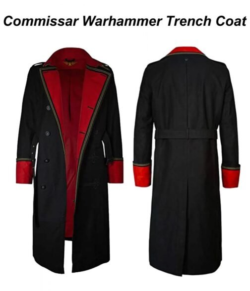 Commissar Warhammer 40,000 Trench Coat - Image 6
