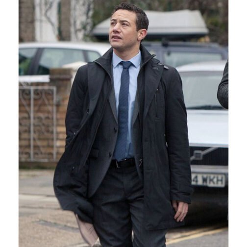 Luther Warren Brown Coat - Image 5