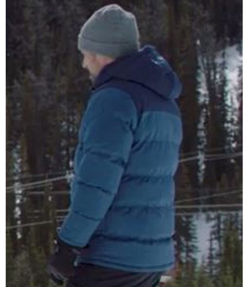 Crashing Through The Snow Warren Christie Puffer Hooded Jacket - Image 6