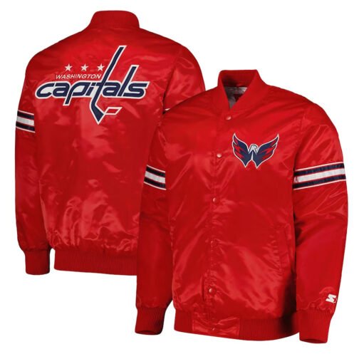 Washington Capitals Pick & Roll Red Jacket - Image 3