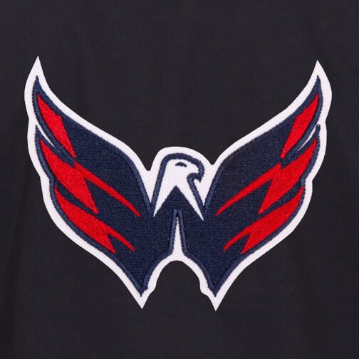 Washington Capitals Workwear Navy Cotton Jacket - Image 3